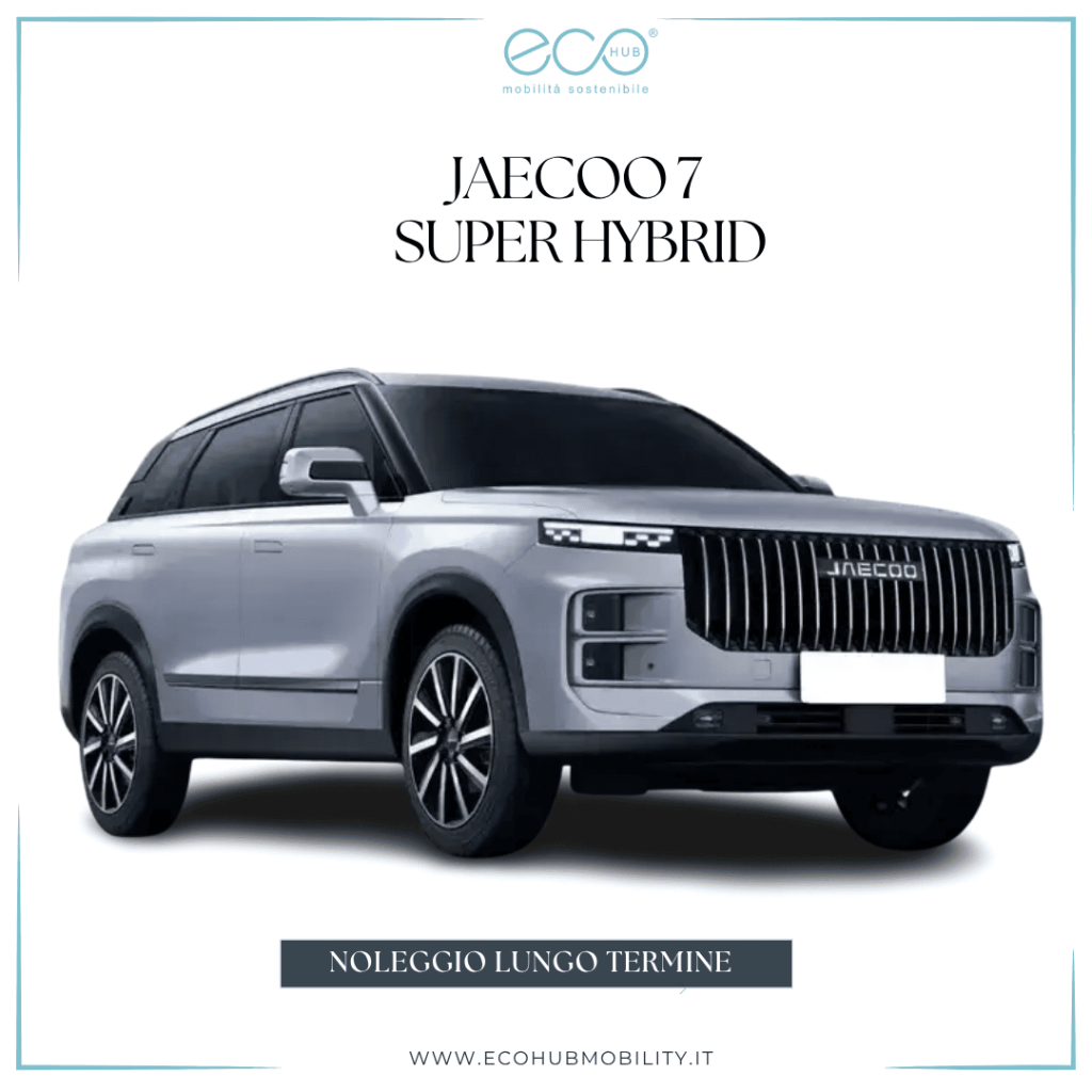 Jaecoo 7 Super Hybrid in offerta noleggio
